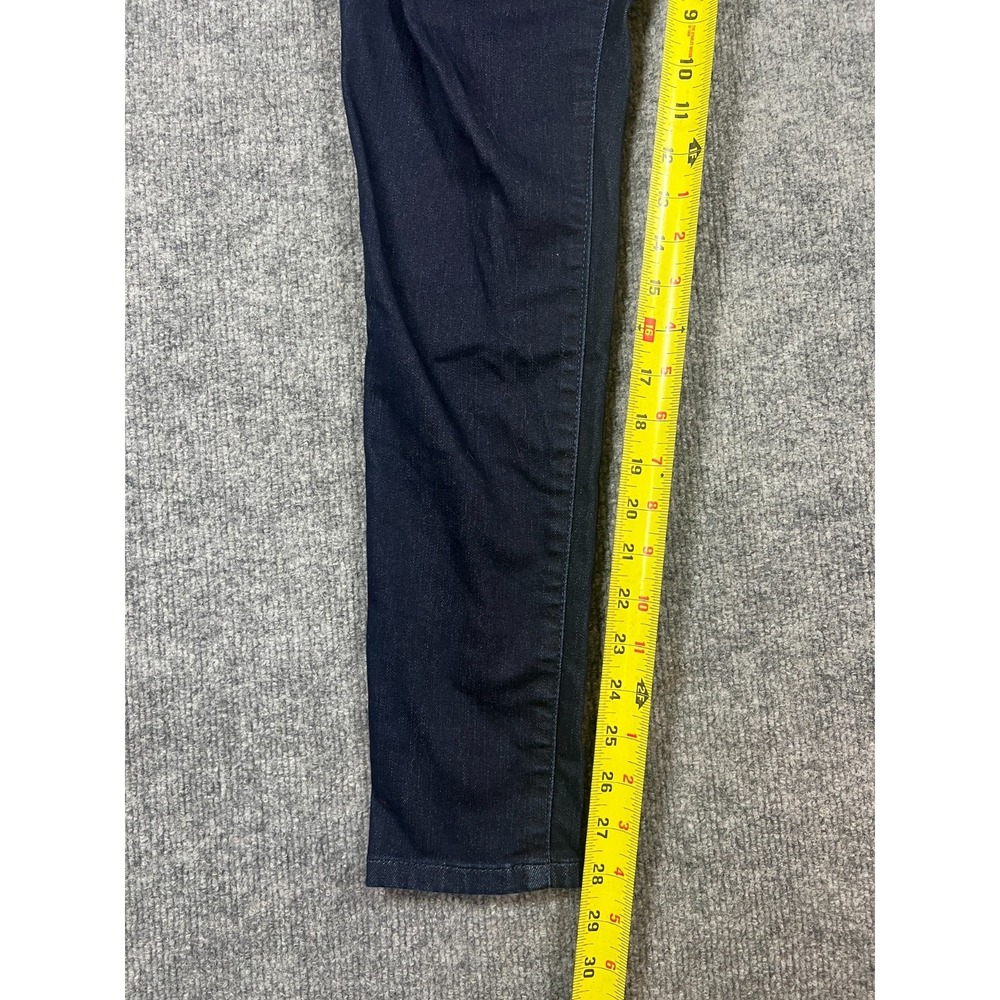 Ingrid & Isabel Maternity Jeggings Womens 2/26R Blue Denim Skinny Leg Pull On - Picture 3 of 11